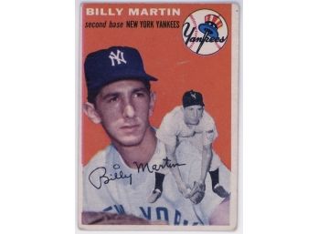 1954 Topps Billy Martin