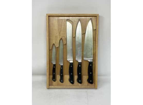 Set Of Cooks Essentials Knives In Original Box