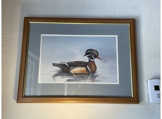 Signed Duck Print 18' X 24'