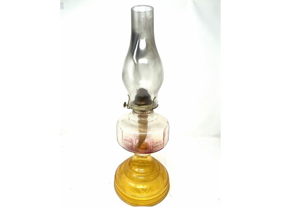 The Plume & Atwood Manufacturing Co. Oil Lamp
