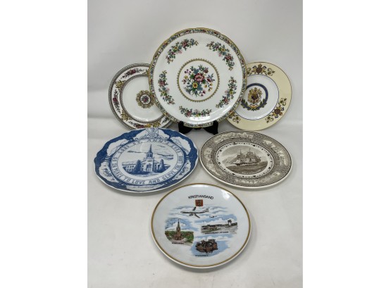 Collection Of Porcelain Plates Coalport, Wedgwood And More!