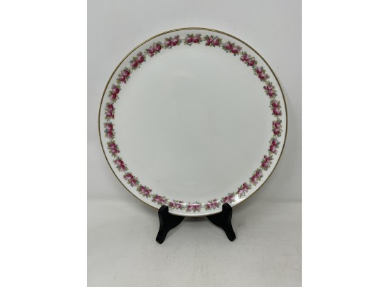 Porcelain Dresser Tray With Floral Accent By Cauldon England
