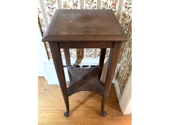 Antique Table By St. John's Tables Made In Cadillac, Michigan