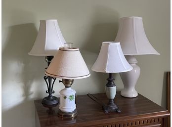 Collection Of Vintage Table Lamps