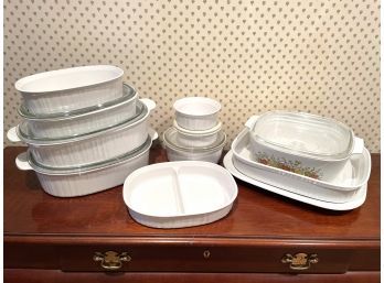 HUGE Lot Of Vintage Corningware!!!!