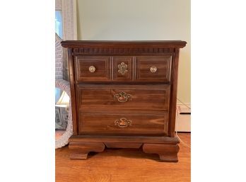 Vintage Two Drawer Side Table