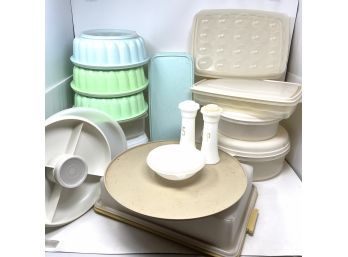 Large Vintage Tupperware Lot - Lot Also Includes Some Rubbermaid!