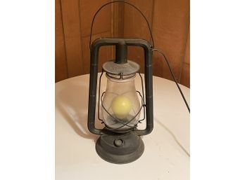 Converted Dietz Lantern Lamp
