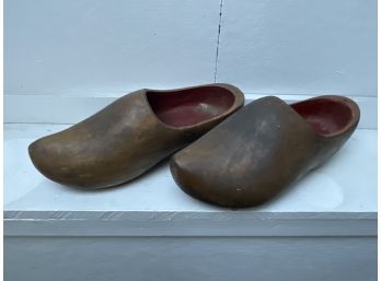 Vintage Dutch Wooden Shoes