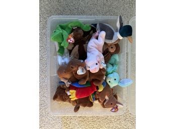Collection Of Beanie Babies All With Tags