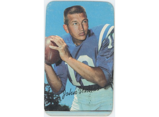 1970 Topps Supers Johnny Unitas