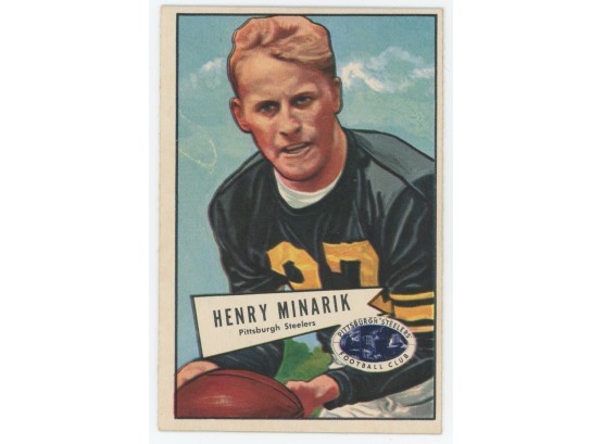 1952 Bowman Henry Minarik