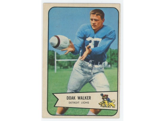 1954 Bowman Doak Walker