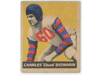 1949 Leaf Chuck Bednarik