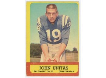1963 Topps Johnny Unitas