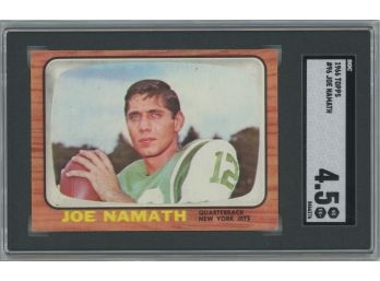 1966 Topps Joe Namath SGC 4.5