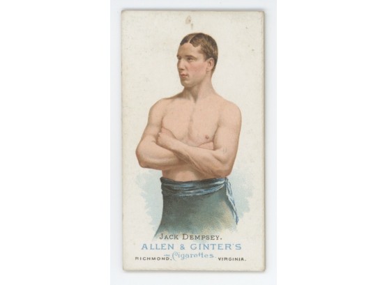 1887 Allen& Ginter Jack Dempsey (Nonpariel)