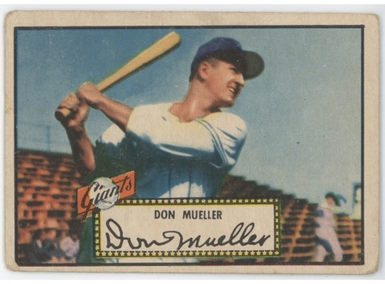 1952 Topps #52 Don Mueller