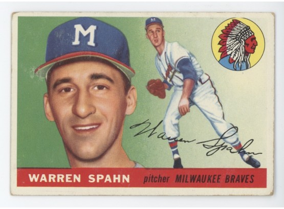 1955 Topps Warren Spahn