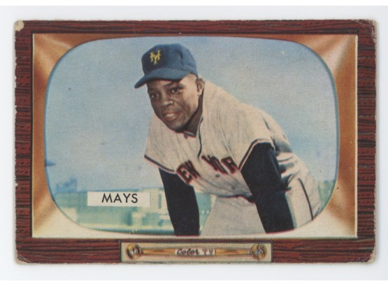1955 Bowman Willie Mays