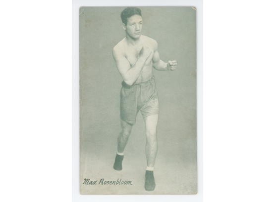 Max Rosenbloom Boxing Exhibit