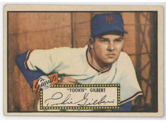 1952 Topps #61 'Tookie' Gilbert