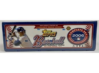 Factory Sealed 2006 Topps Baseball Complete Set