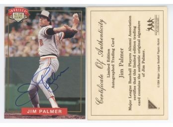 1994 Nabisco Jim Palmer Autograph