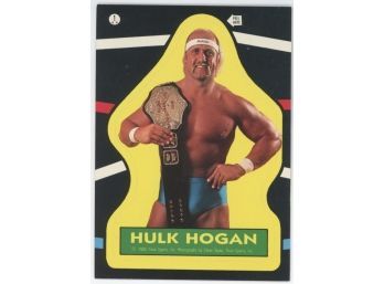 1985 Topps WWF Hulk Hogan Rookie Sticker