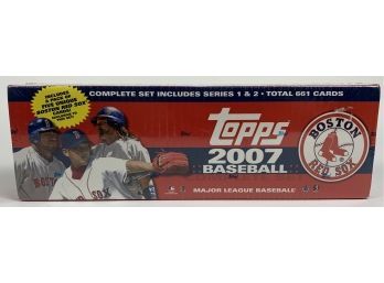 Factory Sealed 2007 Topps Baseball Complete Set