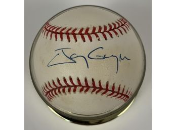 Tony Gwynn Signed Baseball