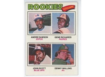 1977 Topps Andre Dawson Rookie Card