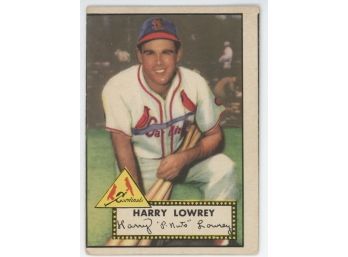 1952 Topps #111 Harry 'Peanuts' Lowrey