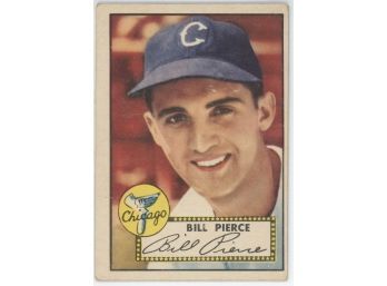 1952 Topps #98 Bill Pierce