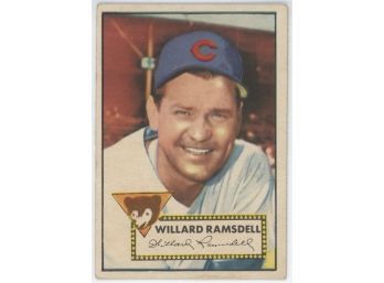 1952 Topps #114 Willard Ramsdell