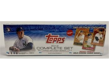 Factory Sealed 2012 Topps Baseball Complete Set
