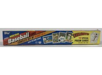Factory Sealed 1993 Topps Baseball Mini Set W/ Derek Jeter