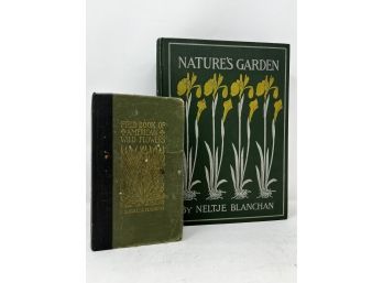 Pair Of Antique Nature Books - Hardcover