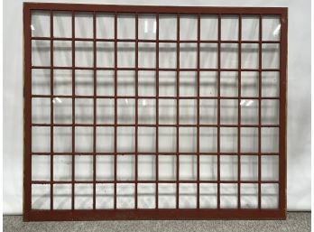 HUGE 76x62 Multi Pane Antique Window - All Panes Intact
