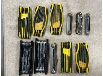Lot Of Pocket Size Allen Wrenches, Hex Keys