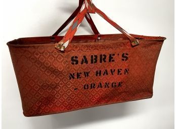Vintage Shopping Caddy - Advertising For Sabre's New Haven