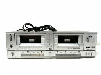 Sanyo Double Cassette Deck - RD W50