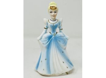 1960 Disney Princess Cinderella Figure Porcelain Ceramic Japan