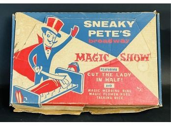 Remco Sneaky Pete's Magic Show Circa 1960