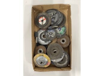 Large Lot Of Grinding Wheels