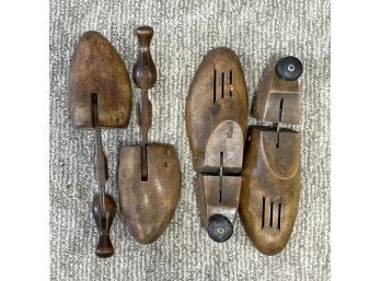 Lot Of Wooden Shoe Stretchers