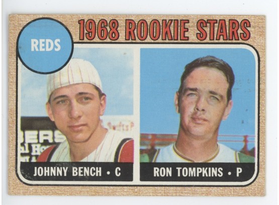 1968 Topps Johnny Bench Rookie