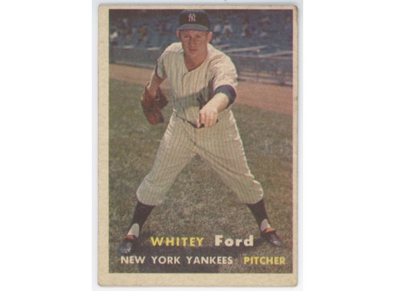 1957 Topps Whitey Ford