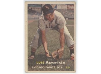 1957 Topps Luis Aparicio Second Year