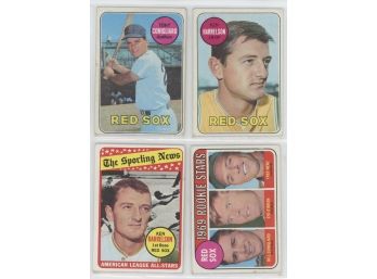 1969 Topps (4) Card Lot
